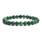 Donkere jade armband