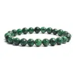 Donkere jade armband
