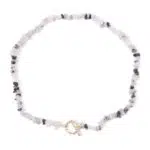 Rutielkwarts chip ketting
