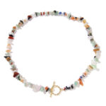 Mix kleurenchip ketting