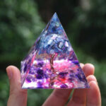 Orgoniet Amethist en Lapis lazuli 5cm