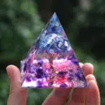 Orgoniet Amethist en Lapis lazuli 5cm
