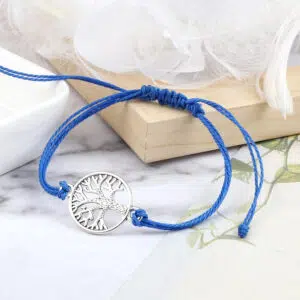 Levensboom katoenen armband