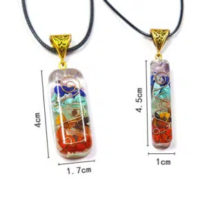 7 chakra's ketting