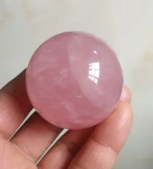 Roze kwarts bol