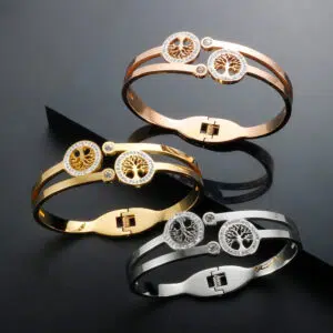 Levensboom dubbele armband