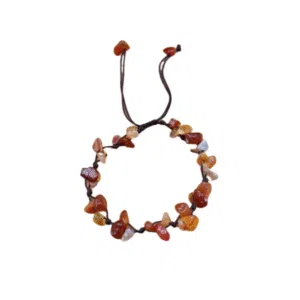 Barokke rode agaat armband