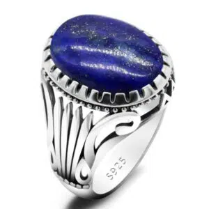 Lapis Lazuli Antieke Ring