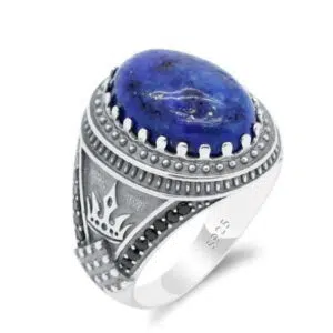 Lapis Lazuli Royale ring