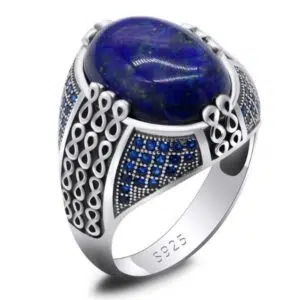 Lapis Lazuli de Luxe Oriëntaalse Ring