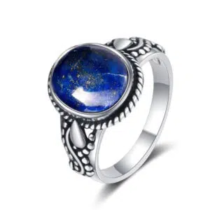 Lapis Lazuli Ring voor Modieuze Vrouwen