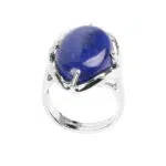 Lapis Lazuli Verstelbare Ring voor Vrouwen.