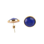 Lapis Lazuli Chip Oorbellen.