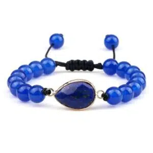 Lapis Lazuli armband met grote steen.