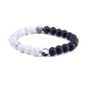 Howliet & Onyx Yin Yang armband.