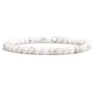 Natuurlijke Howliet Armband