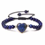 Lapis Lazuli en Cordelette d'Amour armband