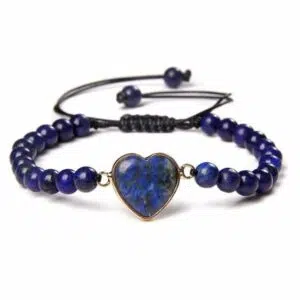 Lapis Lazuli en Cordelette d'Amour armband