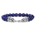 Lapis Lazuli Feng Shui armband met draak.