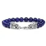 Lapis Lazuli Feng Shui armband met draak.