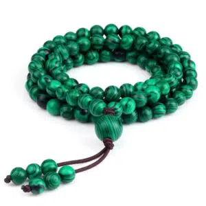 Malachiet Armband met Gebedsmantra