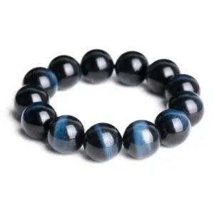 Blauwe Tijgeroog Chakra Balancerende Armband.