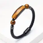 Tijgeroog Magnetisch Koord Armband