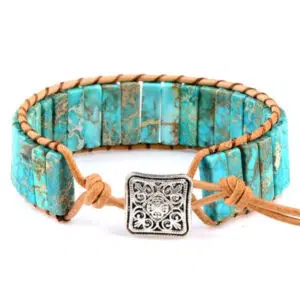 Boheemse Turquoise Armband