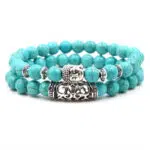 Turkooizen Boeddha Armband