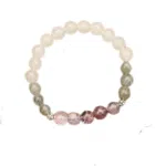 Labradoriet, Amethist, Heldere Kwarts Armband