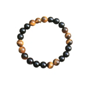 Onyx armband, Tijgeroog