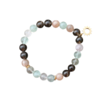 Armband van Zonnesteen, Fluoriet, Rookkwarts