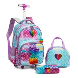 Rollende schooltas meisje CP