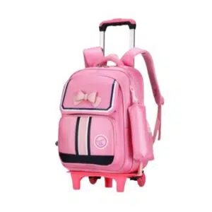 Schooltas op wieltjes voor meisjes CE2