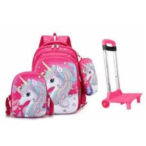 Eenhoorn Satchel op wieltjes