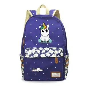 Eenhoorn Satchel Donkerblauw