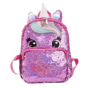 Roze Eenhoorn Satchel met Pailletten