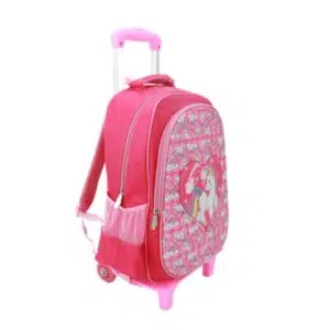 Roze Rollende Schooltas
