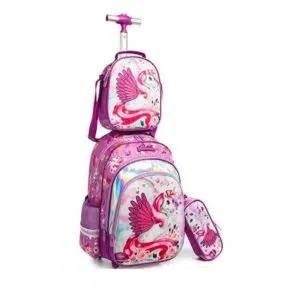 Rollende schooltas