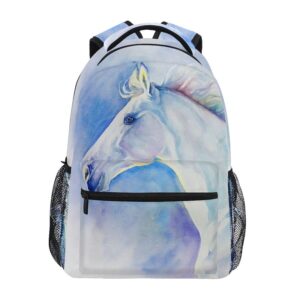 Schooltas met paardenthema