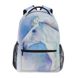 Schooltas met paardenthema