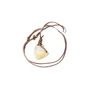 Citrien stenen ketting