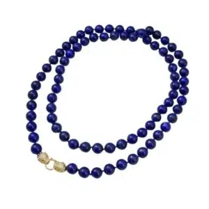 Lapis Lazuli Ketting met Drakensluiting