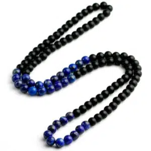 Lapis Lazuli en Onyx ketting