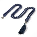 Lapis Lazuli Levensboom Mala Ketting