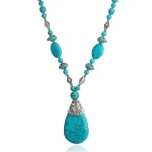 Boheemse Turquoise Ketting