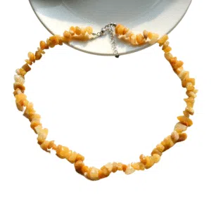 Gele jade ketting