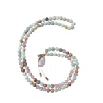 Zonnesteen, Rozenkwarts, Amazoniet ketting