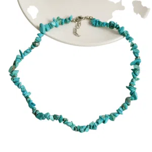 Turquoise halsketting