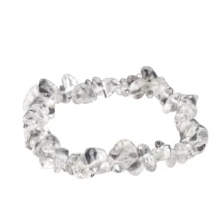 Witte kristallen barok armband